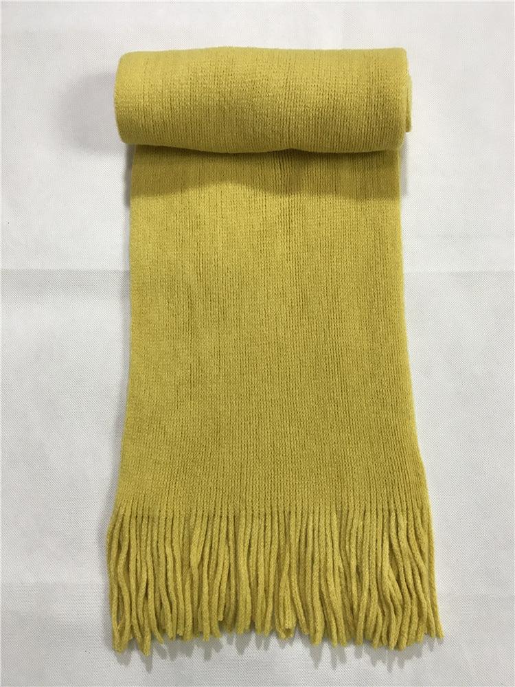 Boy Student's Winter Thick Cashmere Scarf - Nioor