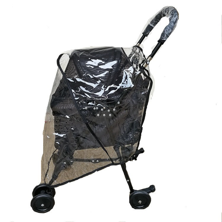 Pet Cart Rain Cover Windproof