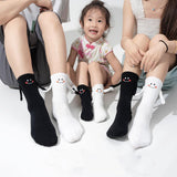 Magnetic Hand-holding Socks For Boys And Girls Tube Socks - Nioor