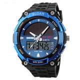 Time Beauty Men's Fashion Solar Watch Waterproof Electronic - Nioor