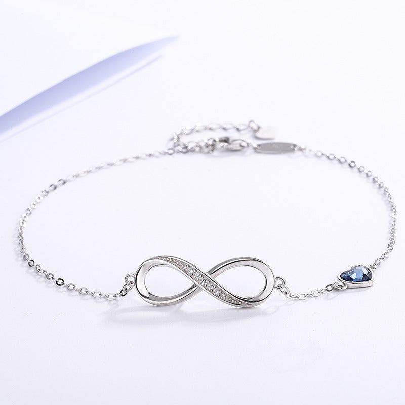 Women's Fashion Infinite Bracelet Heart-shaped