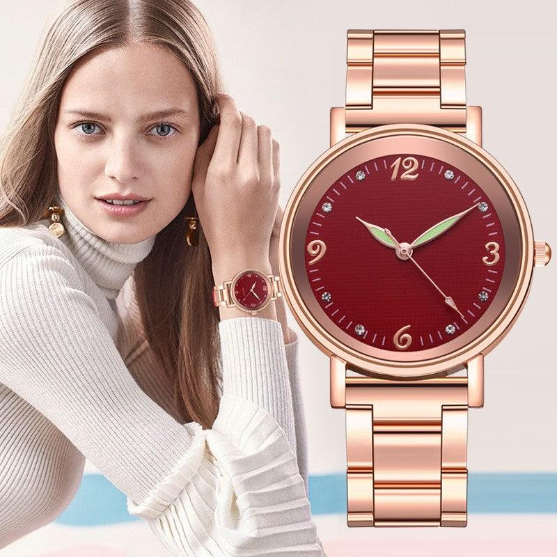 Stainless Steel Band Casual Fashion Quartz Watch - Nioor