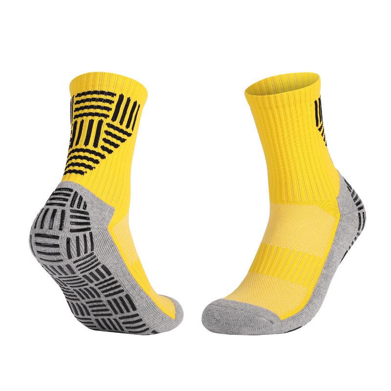 Thick Towel Bottom Mid-calf Soccer Socks Non-slip Sweat-proof Athletic Socks - Nioor