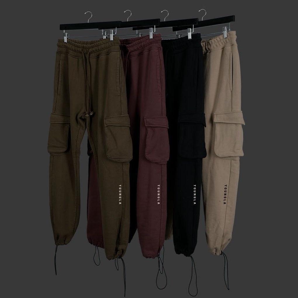 Muscle Stretch Slim Skinny Track Pants - Nioor