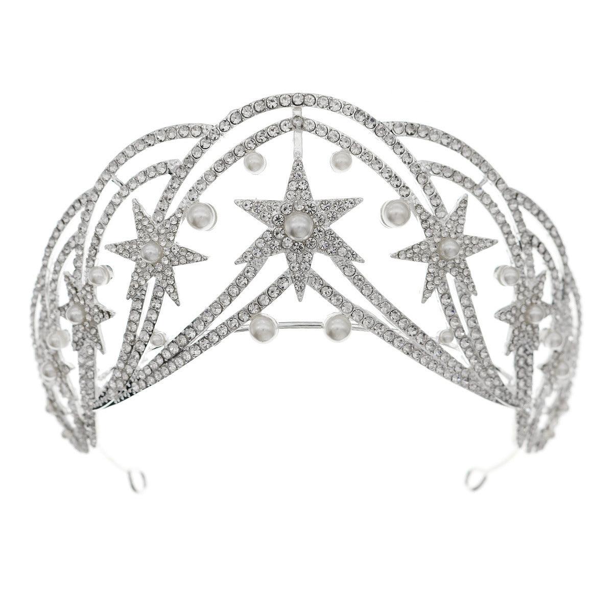 Light Luxury Socialite Style Hair Accessories Wedding Dress Headdress - Nioor