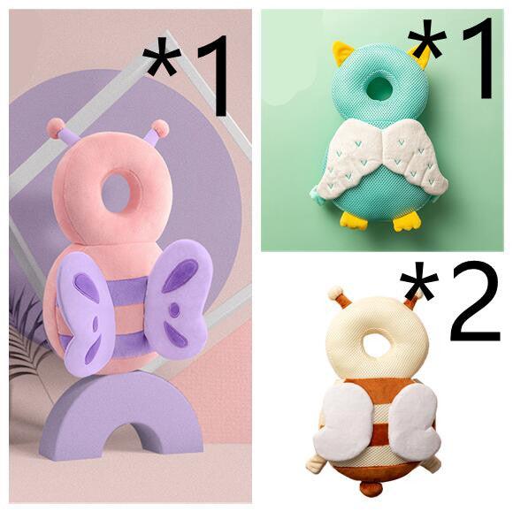 Baby Toddler Headrest Child Protection Baby Head Protection Cushion Cute Angel Wings - Nioor