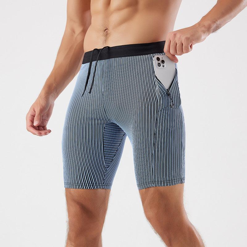 Men's Sports Workout Cropped Pants - Nioor