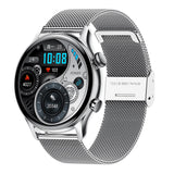 Round Dial True Waterproof NFC Screen Heart Rate Watch - Nioor