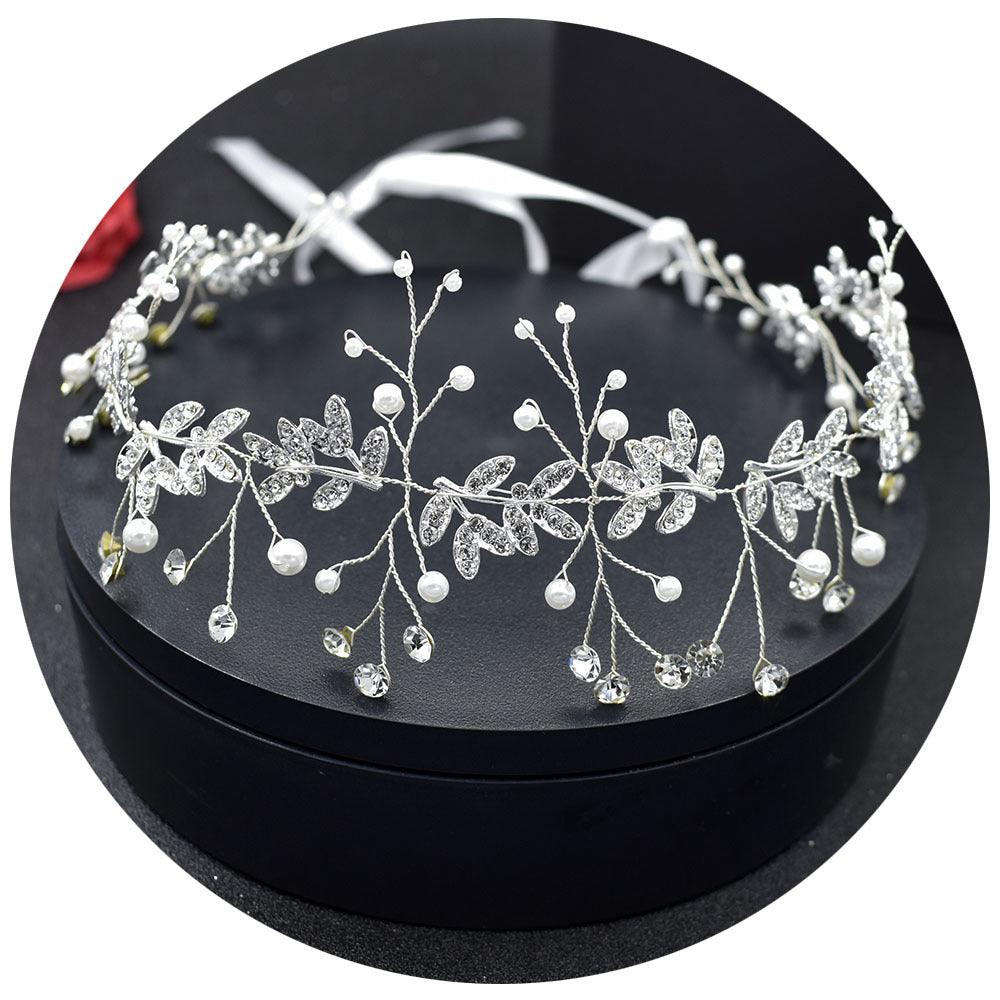 Bridal Hair Band Rhinestone Alloy - Nioor