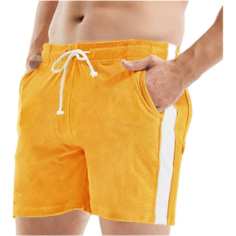 Summer New Men's Sports Leisure Cotton Linen Shorts - Nioor