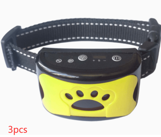 Dog Training Collar Waterproof Electric Pet Remote Control Rechargeable Dogs Trainer Bark Arrester With Shock Vibration Sound - Nioor