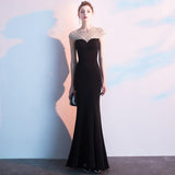 Fishtail Long Banquet Elegant Evening Dress - Nioor