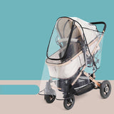 Baby Stroller Transparent Raincoat Windshield For All Seasons - Nioor