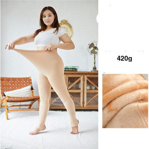 Bare Legs Plus Size Base Spring Summer Autumn And Winter Flesh Color Artifact - Nioor