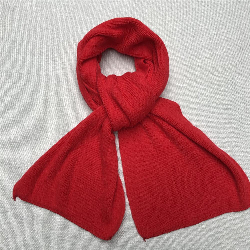 Winter Men's Solid Color Scarf Women's Shawl - Nioor