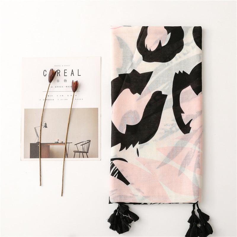 Beach Towel Long Hanging Tassel Female - Nioor