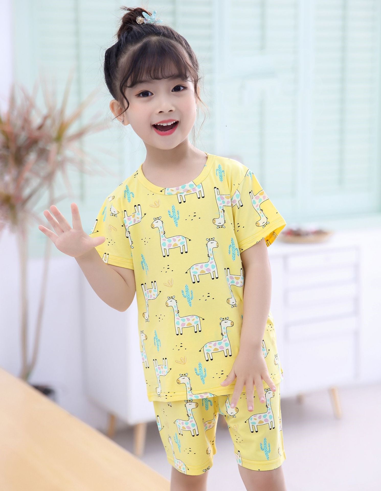 New Korean version of children's home wear and pajamas