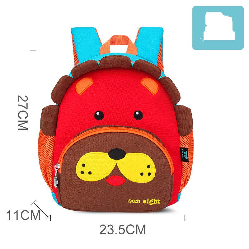 Cute Cartoon Shoulders Baby Lightweight Backpack Elementary School Schoolbag - Nioor