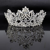 Flower Horse Eye Atmospheric Bride Crown Photography Birthday Show Tiara - Nioor