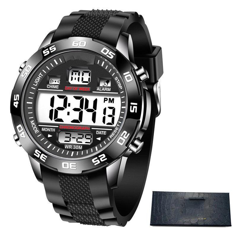 Business Men's Multifunctional Alloy Electronic Watch - Nioor
