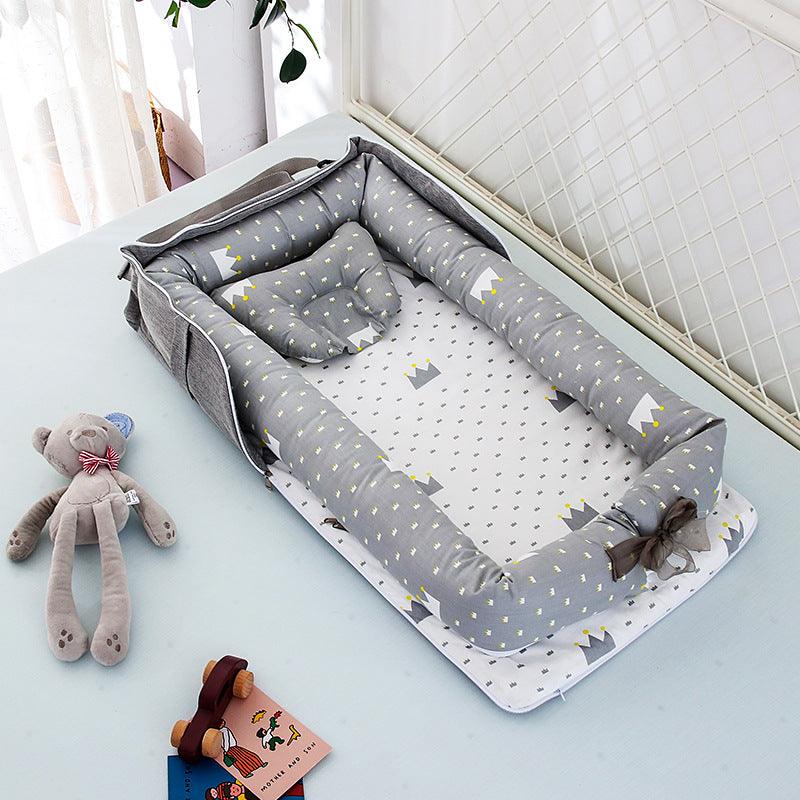 Cotton Portable Foldable Baby Bed - Nioor