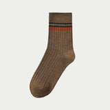 Men's Mid-calf Versatile Korean Style Japanese Style Academic Style Socks - Nioor