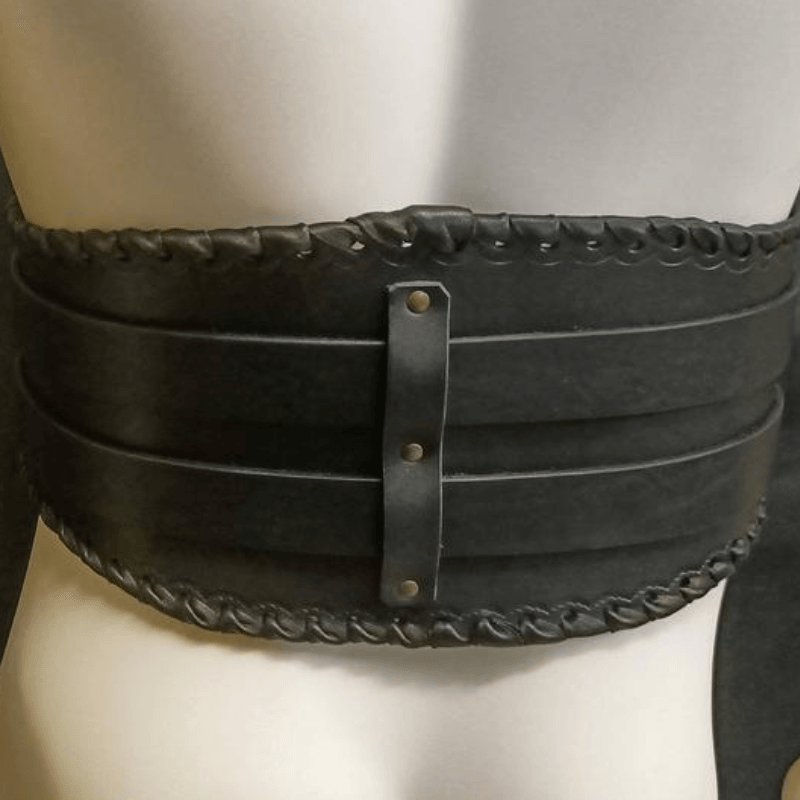 Handmade Armor Belt Medieval Steampunk Dress Up - Nioor