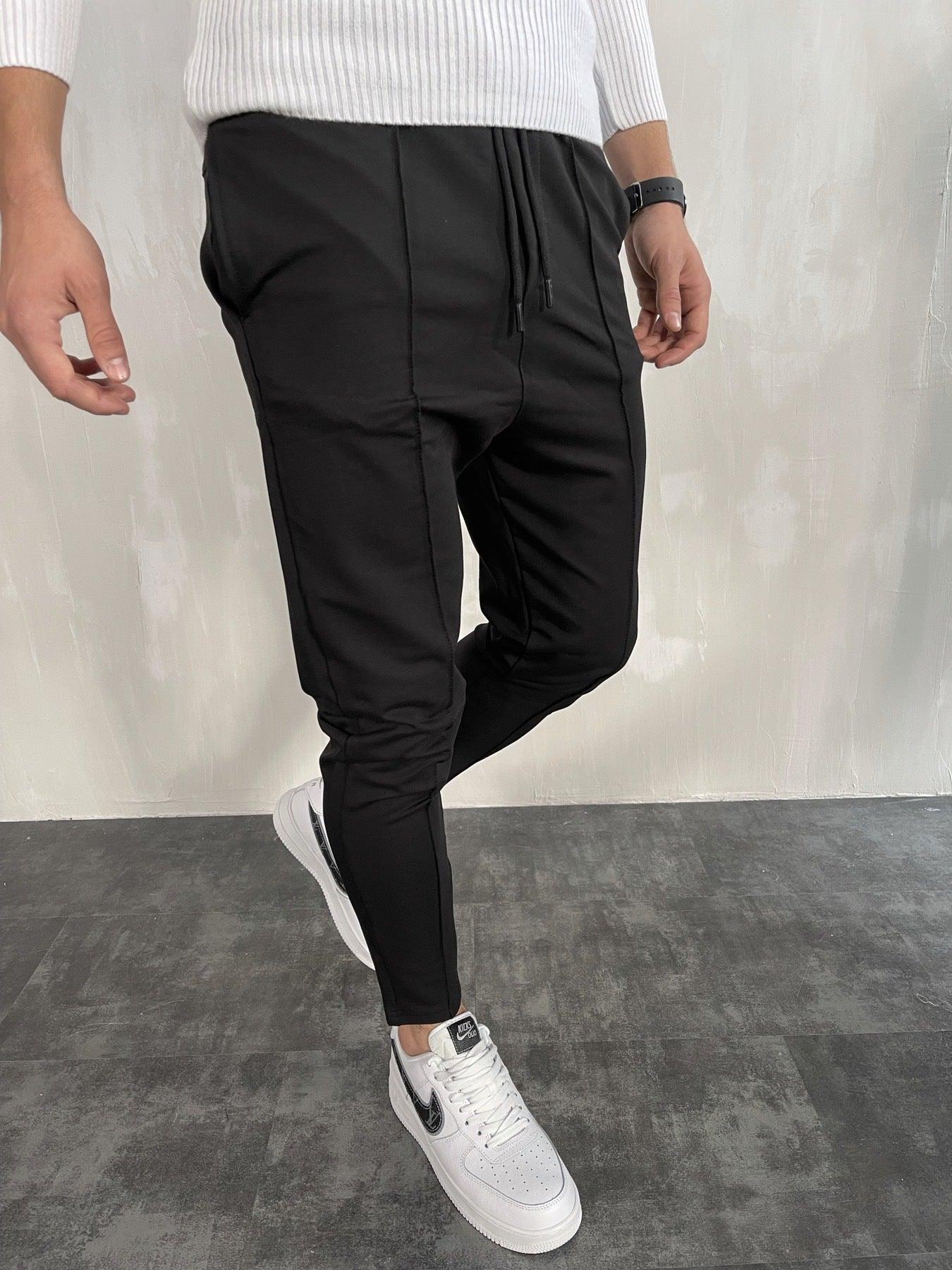 Zippered Foot Breathable Running Sports Slim Pants - Nioor