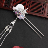 Ancient Costume Hairpin Accessories Tassel Walking Fairy Girl - Nioor