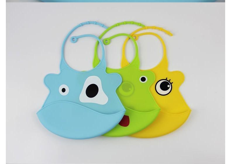 new design Baby bibs waterproof silicone feeding baby saliva towel wholesale newborn cartoon waterproof aprons Baby Bibs - Nioor