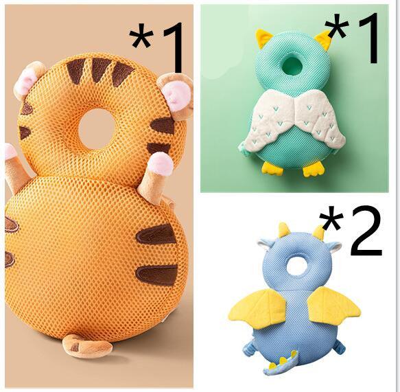 Baby Toddler Headrest Child Protection Baby Head Protection Cushion Cute Angel Wings - Nioor