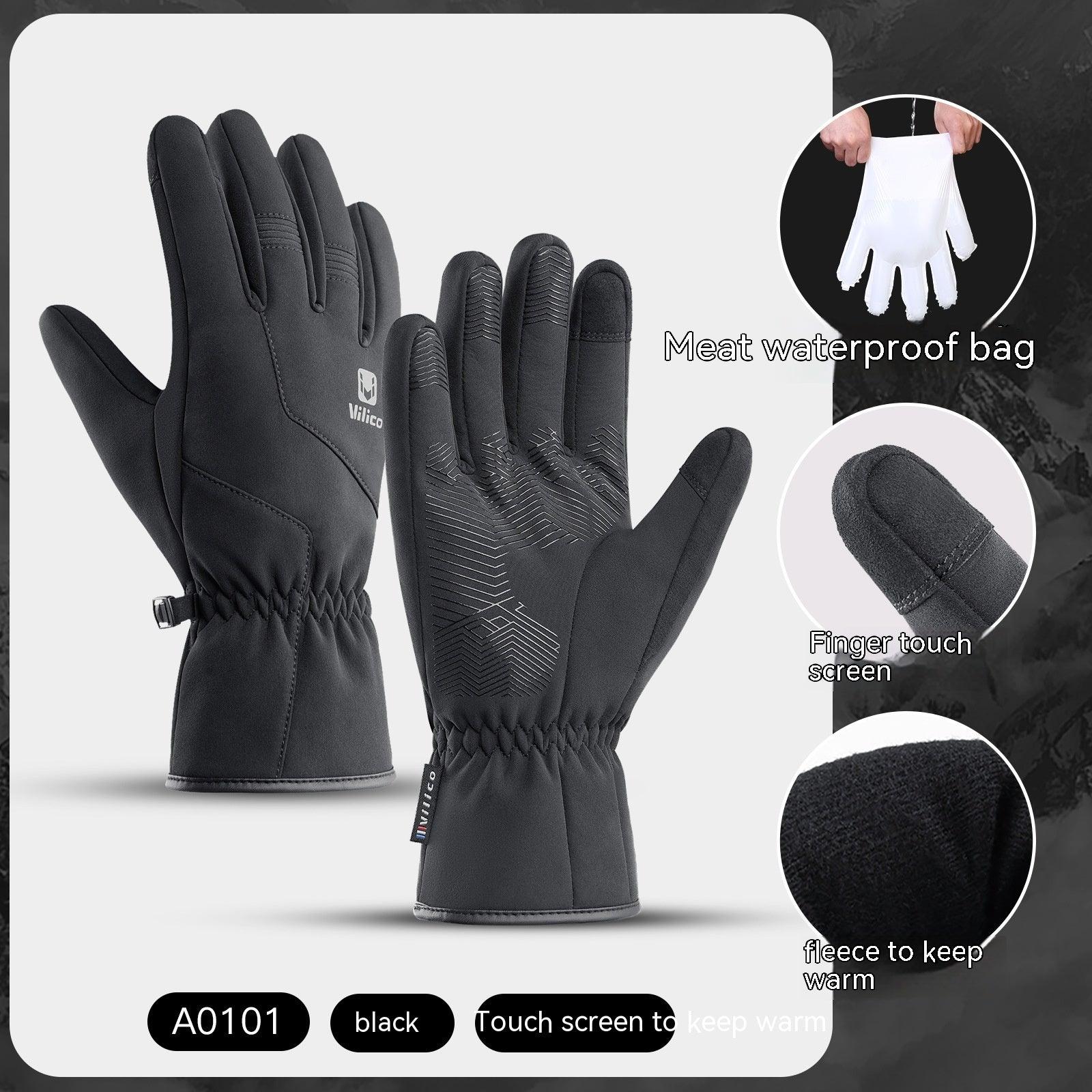 Outdoor Winter Warm Gloves Waterproof Windproof Touch Screen - Nioor