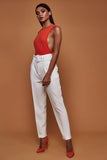 Women's Long High Waist Casual Pants - Nioor