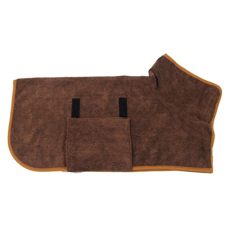 Absorbent Pet Bathrobe With Waist-wrapped Microfiber - Nioor