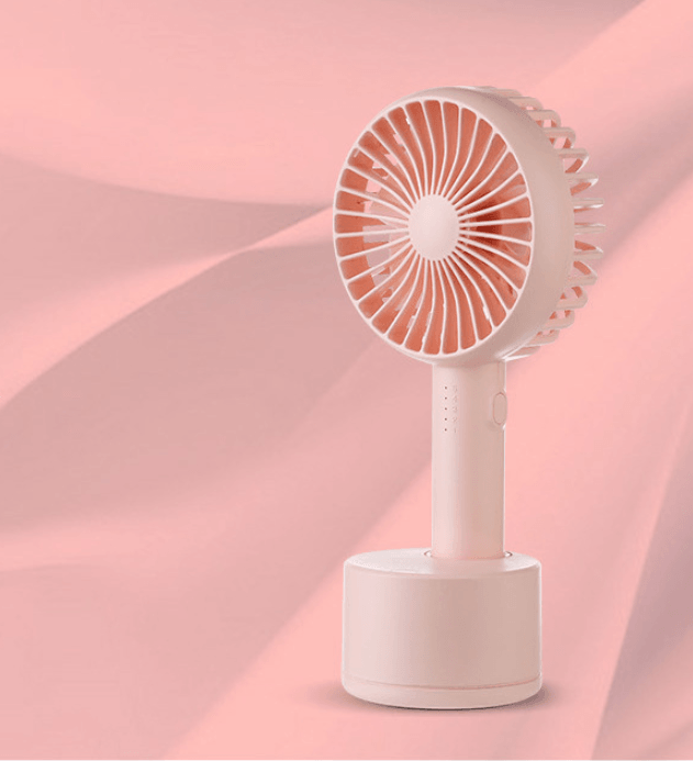 explosion desktop fan can shake the head handheld mini fan portable accompanying USB charging OEM OEM - Nioor