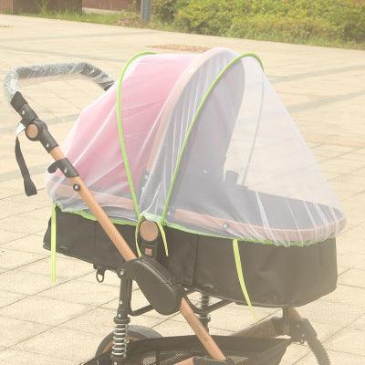 Increase baby stroller nets Baby stroller encryption full cover nets General dustproof and anti-mosquito - Nioor