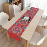 Muslim Eid Decoration Linen Long Table Napkin Placemat