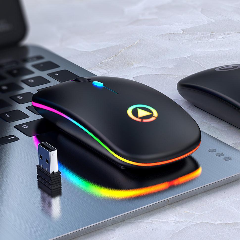 Silent rechargeable wireless mouse - Nioor