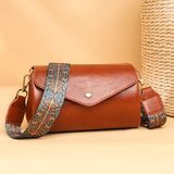 New Women's Crossbody PU Soft Leather Textured Large Capacity Lightweight Casual Shoulder Bag