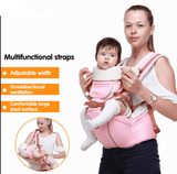 Multifunctional breathable baby carrier ergonomic baby slingshot adjustable belt newborn baby travel strap mother waist back stool - Nioor