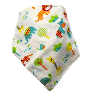 Baby Bibs Waterproof Triangle Cotton Cartoon Child Baberos Bandana Bibs Dribble Bibs Newborn Slabber Absorbent Cloth - Nioor