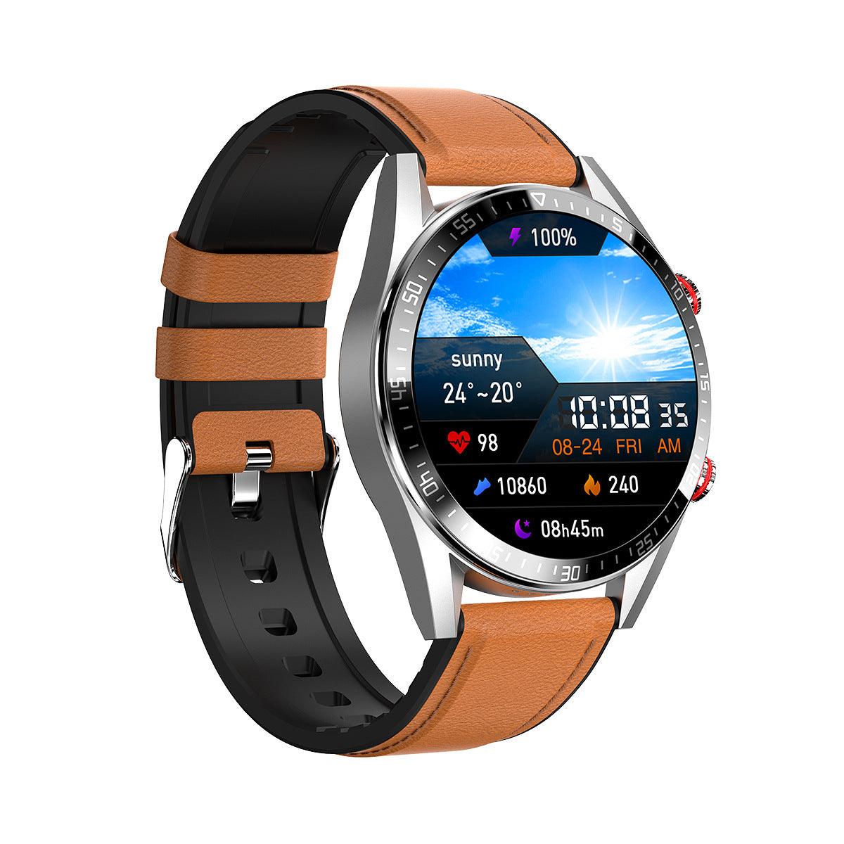 Heart Rate Health Monitoring Bluetooth Music Smart Phone Watch - Nioor