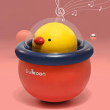 Little Cute Chicken Tumbler Music Bells Infants Educational Early Education Baby Rattle Toys - Nioor