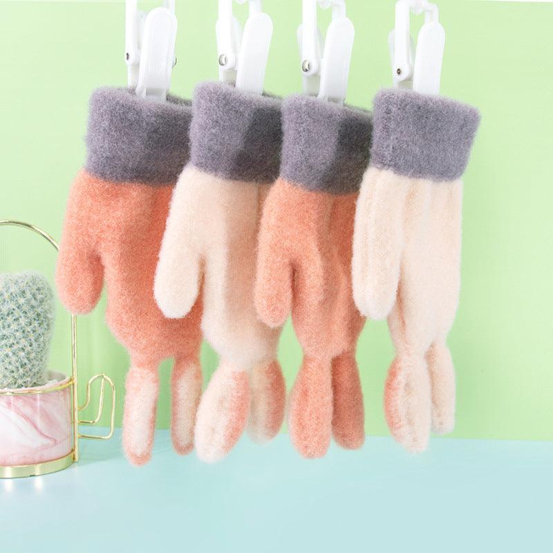 Winter Children's Woolen Gloves For Warmth - Nioor