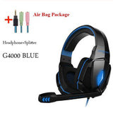 Wired Gaming Headset Headphones Surround Sound Deep Bass Stereo Casque Earphones With Microphone - Nioor