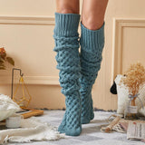 Long Tube Woolen Yarn Socks - Nioor