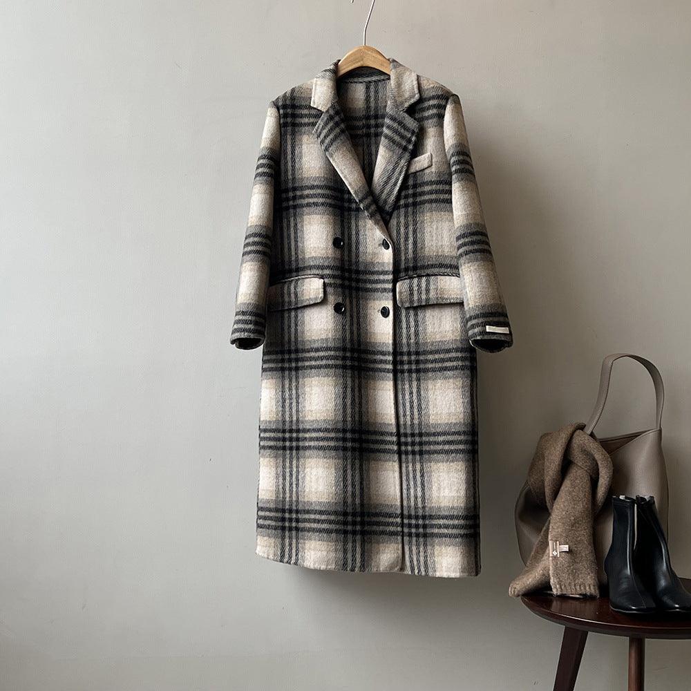 Retro Double-faced Woolen Goods Coat - Nioor