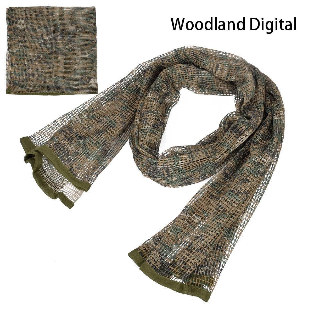 Breathable camouflage outdoor men's and women's scarves - Nioor