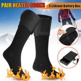 Electric Heating Socks Battery Infrared Fever Men's And Women's Winter Foot Warmer - Nioor