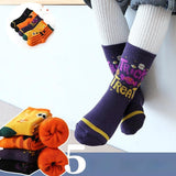 Children's Halloween Terry Mid-calf Socks - Nioor